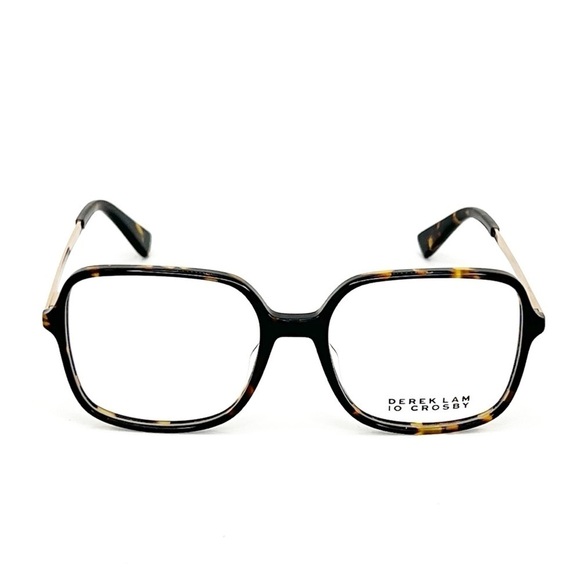 New Derek Lam 10 Crosby Noah Frames Tortoise & Gold Glasses Brown Eyewear main image 4